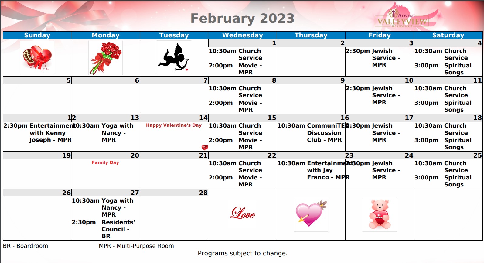 calendar-of-events-february-2023-valleyview-residence